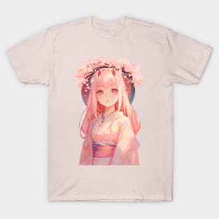 Zero Two Cherry Blossoms T-Shirt